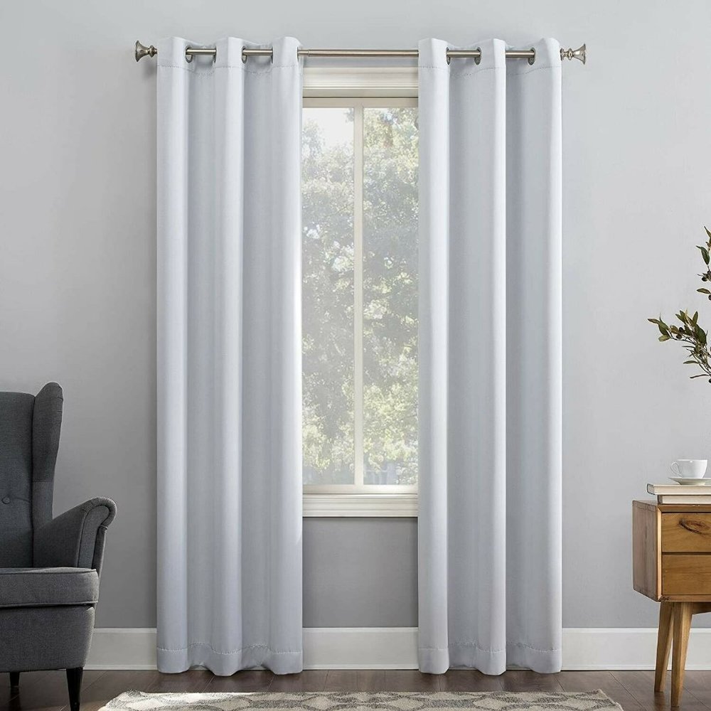 Sun Zero Energy Saving Curtain one Panel, 40"x63"